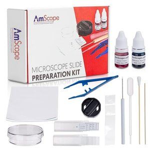 AmScope Microscope Slide Preparation Kit
